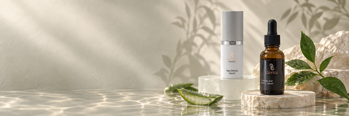 Gentle Beauty Age Defying Serum and Collagen and Retinol Serum